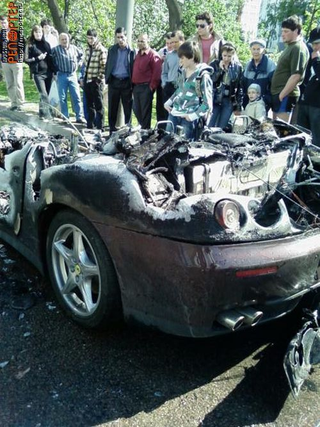 Illustration for article titled In Soviet Russia, Half-Hour-Old Ferrari Fires You!